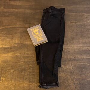 Joe’s Jeans The Twiggy High Rise Skinny Black Denim Jeans